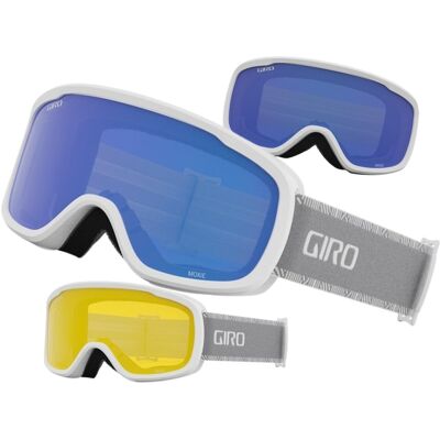 Gogle Narciarskie Giro Moxie WHITE GREY CHUTE GREY COBALT Yellow Na Okulary Gogle Narciarskie Giro Moxie WHITE GREY CHUTE GREY COBALT Yellow Na Okulary