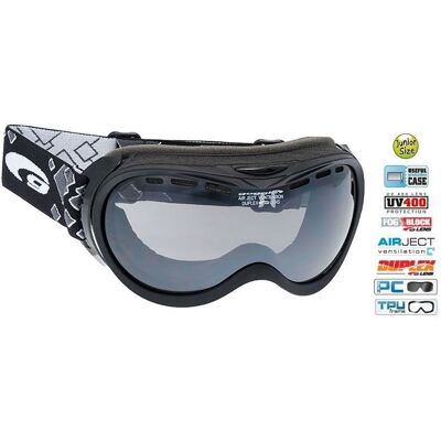 Gogle Narciarskie Goggle H845-2 Czarny Matowy Gogle Narciarskie Goggle H845-2 Czarny Matowy