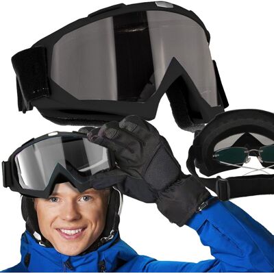 JUST-DEAL Gogle Narciarskie Okulary Snowboardowe Na Narty Motor Rower Wiatroszczelne UNIWERSALNE JUST-DEAL Gogle Narciarskie Okulary Snowboardowe Na Narty Motor Rower Wiatroszczelne UNIWERSALNE