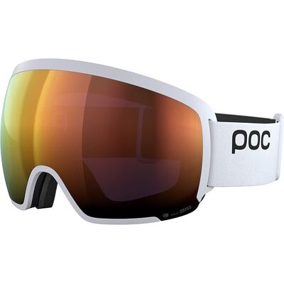 Gogle narciarskie POC Orb Clarity Białe Spektris Orange S2 Gogle narciarskie POC Orb Clarity Białe Spektris Orange S2