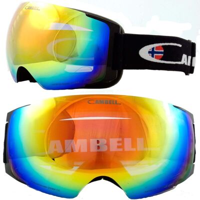 Inny producent GOGLE NARCIARSKIE SNOWBOARD REVO ANTIFOG OTG UV400 Inny producent GOGLE NARCIARSKIE SNOWBOARD REVO ANTIFOG OTG UV400