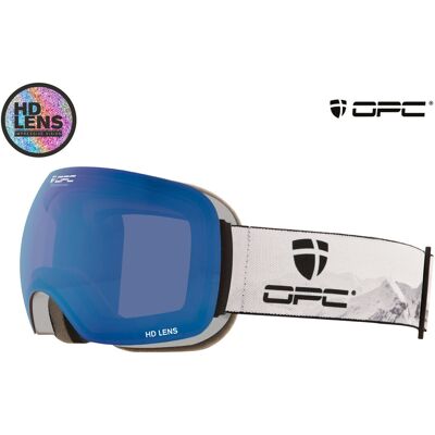 Gogle OPC ADVANCED CHAMONIX HD Matt Gray - Blue REVO/ OPC Gogle OPC ADVANCED CHAMONIX HD Matt Gray - Blue REVO/ OPC
