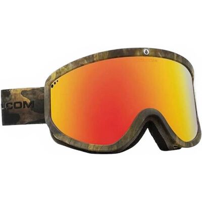 Gogle Snowboardowe Damskie/męskie Volcom Footprints Narciarskie Zimowe Sportowe Czerwone (Vg0622103) Gogle Snowboardowe Damskie/męskie Volcom Footprints Narciarskie Zimowe Sportowe Czerwone (Vg0622103)