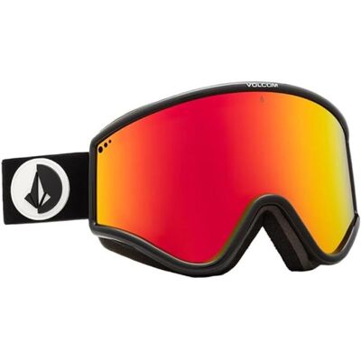 Gogle snowboardowe damskie/męskie Volcom Yae sportowe narciarskie ochrona UV czerwone (VG0722300) Gogle snowboardowe damskie/męskie Volcom Yae sportowe narciarskie ochrona UV czerwone (VG0722300)