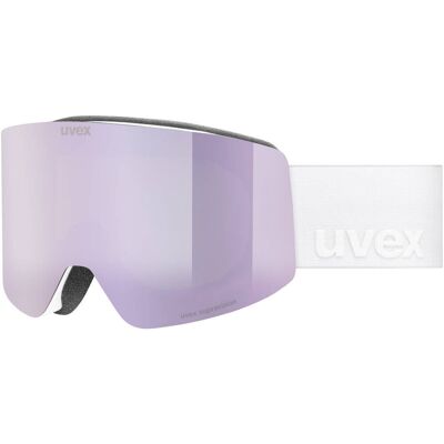 Gogle Uvex Provoqe FM White Matt Mirror Rose 2026 Gogle Uvex Provoqe FM White Matt Mirror Rose 2026