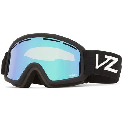 inna (Inny) Gogle VONZIPPER TRIKE JUNIOR Black Satin Stellar Chrome AZYTG00128 KLC inna (Inny) Gogle VONZIPPER TRIKE JUNIOR Black Satin Stellar Chrome AZYTG00128 KLC