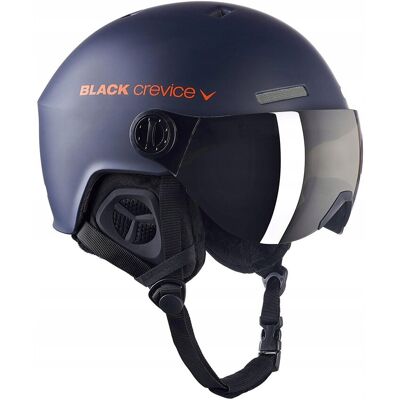 Kask narciarski Black Crevice Arlberg Matt Navy Orange S/M 54-57cm Kask narciarski Black Crevice Arlberg Matt Navy Orange S/M 54-57cm