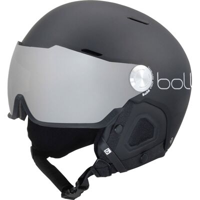 brak danych Kask narciarski Bolle MIGHT VISOR Black Matte L 59-62 cm czarny brak danych Kask narciarski Bolle MIGHT VISOR Black Matte L 59-62 cm czarny