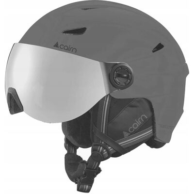 Kask Narciarski Cairn Impulse Visor 0606551 17 Szary 55-56 Cm Kask Narciarski Cairn Impulse Visor 0606551 17 Szary 55-56 Cm
