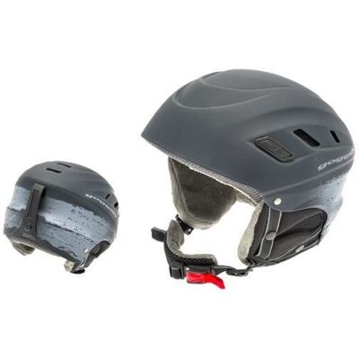 Kask Narciarski Goggle S200-4 Ciemny Szary Matowy - 58-59 Kask Narciarski Goggle S200-4 Ciemny Szary Matowy - 58-59