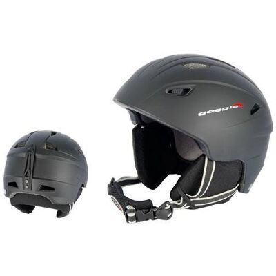 Kask Narciarski Goggle S300-2 Czarny Matowy-60-62 Kask Narciarski Goggle S300-2 Czarny Matowy-60-62