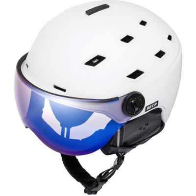 Kask Narciarski Meteor Glide M 55-58 Cm Biały Kask Narciarski Meteor Glide M 55-58 Cm Biały