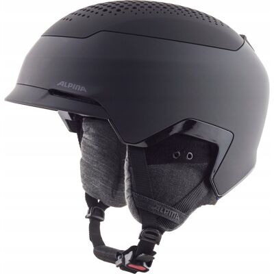 Kask Narciarski Snowboardowy Alpina Gems Mat Rozmiar 59-63 Matowy Czarny Kask Narciarski Snowboardowy Alpina Gems Mat Rozmiar 59-63 Matowy Czarny