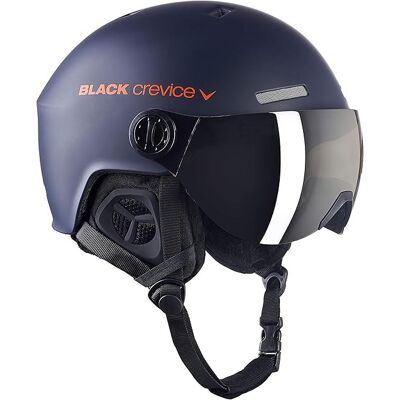 Black Crevice KASK NARCIARSKI SNOWBOARDOWY Z SZYBĄ NAVY CREVICE GSTAAD S/M 54-57CM Black Crevice KASK NARCIARSKI SNOWBOARDOWY Z SZYBĄ NAVY CREVICE GSTAAD S/M 54-57CM