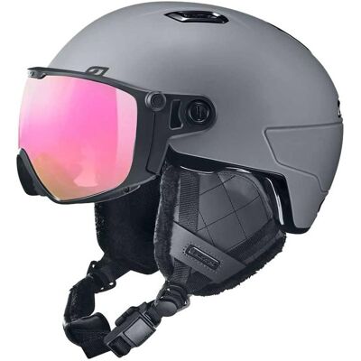 Kask narciarski z goglami JULBO GLOBE EVO szary r.54/58 Kask narciarski z goglami JULBO GLOBE EVO szary r.54/58