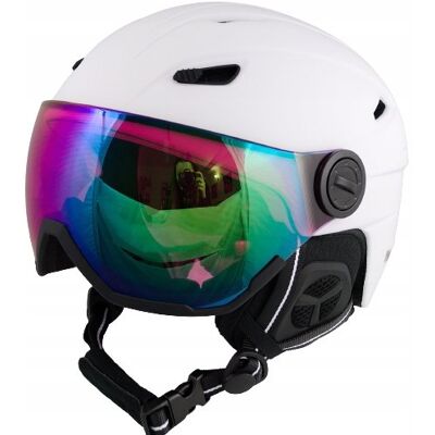 Inny producent Kask narciarski z goglami, regulowany kask sportowy zimowy z okularami Inny producent Kask narciarski z goglami, regulowany kask sportowy zimowy z okularami