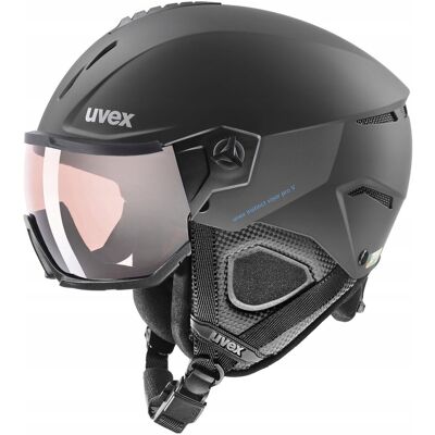 Kask Narciarski Z Szybą Fotochromową Uvex Instinct Visor Pro V 4009 60-62 Kask Narciarski Z Szybą Fotochromową Uvex Instinct Visor Pro V 4009 60-62