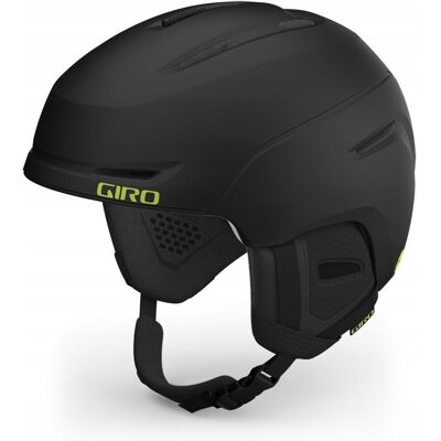 Kask zimowy GIRO NEO matte black / ano green L (59-62.5 cm) Kask zimowy GIRO NEO matte black / ano green L (59-62.5 cm)