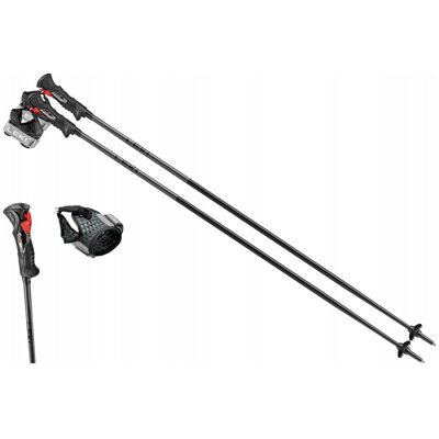Kije Leki Airfoil 3D black 130 cm Kije Leki Airfoil 3D black 130 cm
