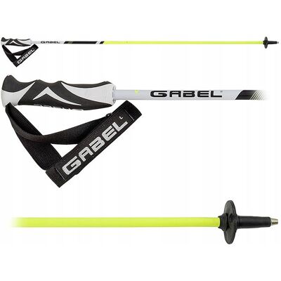 Kije narciarskie Gabel CARBON CROSS NEW Yellow 110cm Kije narciarskie Gabel CARBON CROSS NEW Yellow 110cm