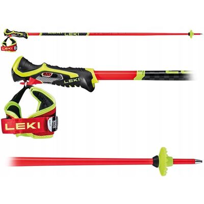 Kije narciarskie Leki WCR TBS SL 3D 65267751 110cm Kije narciarskie Leki WCR TBS SL 3D 65267751 110cm