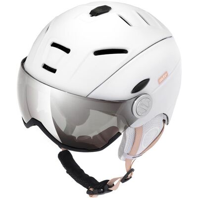 Meteor, Kask Narciarski, Holo, Biały, Rozmiar S, 53-55 Cm Meteor, Kask Narciarski, Holo, Biały, Rozmiar S, 53-55 Cm