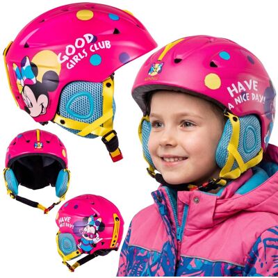 sarcia.eu Myszka Minnie BEZPIECZNY kask narciarski, SNOWBOARD dla dziewczynki IN-MOLD, z WENTYLACJĄ, REGULOWANY 55-58cm sarcia.eu Myszka Minnie BEZPIECZNY kask narciarski, SNOWBOARD dla dziewczynki IN-MOLD, z WENTYLACJĄ, REGULOWANY 55-58cm