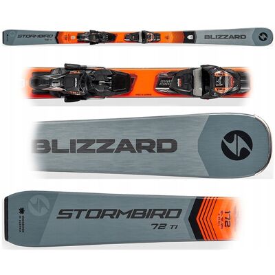 Narty Blizzard Stormbird 72 Ti 2026 + Wiązania Tp 11 Light Demo 166cm Narty Blizzard Stormbird 72 Ti 2026 + Wiązania Tp 11 Light Demo 166cm