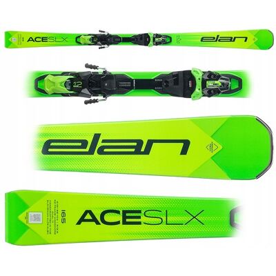 Narty Elan ACE SLX 2026 + Wiązania EMX 12.0 GW 160cm Narty Elan ACE SLX 2026 + Wiązania EMX 12.0 GW 160cm