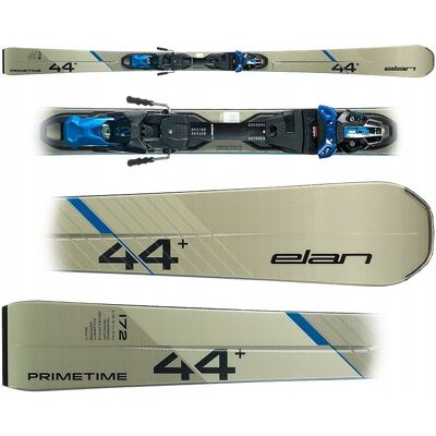Narty Elan PRIMETIME 44+ 2026 + Wiązania EMX 12.0 GW 172cm Narty Elan PRIMETIME 44+ 2026 + Wiązania EMX 12.0 GW 172cm