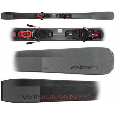 Narty Elan WINGMAN 78 C 2026 + Wiązania EL 10.0 GW 160cm Narty Elan WINGMAN 78 C 2026 + Wiązania EL 10.0 GW 160cm