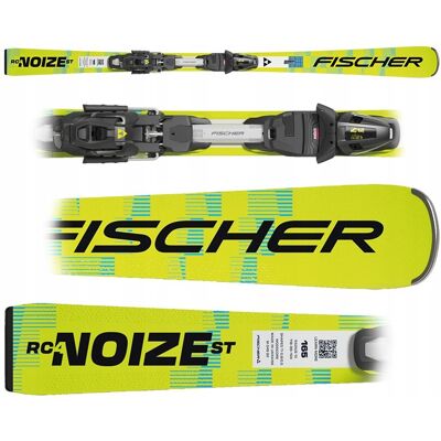 Narty Fischer RC4 NOIZE ST YELLOW 2026 + Wiązania RC4 Z12 165cm Narty Fischer RC4 NOIZE ST YELLOW 2026 + Wiązania RC4 Z12 165cm
