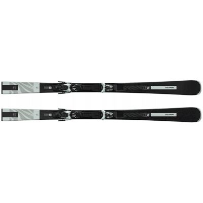 Inny producent Narty Salomon E S/MAX N°10 XT M10 GW L black/white moss met. - 156 Inny producent Narty Salomon E S/MAX N°10 XT M10 GW L black/white moss met. - 156