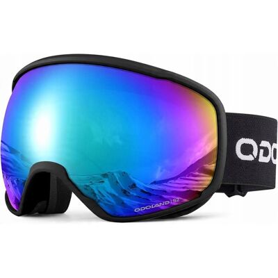 Odoland Gogle Narciarskie Snowboardowe Sferyczne Z Filtrem Uv 400 S2 Odoland Gogle Narciarskie Snowboardowe Sferyczne Z Filtrem Uv 400 S2