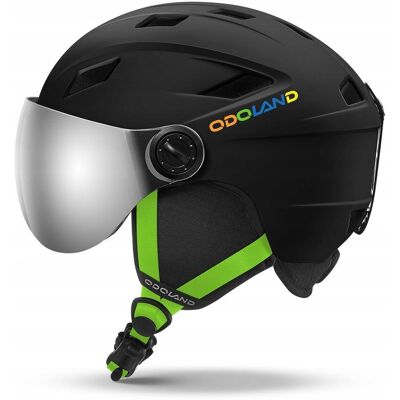 Outlet Odoland Kask Narciarski Dziecięcy Z Wizjerem Xs 49-53 Cm 3-12 Lat Outlet Odoland Kask Narciarski Dziecięcy Z Wizjerem Xs 49-53 Cm 3-12 Lat