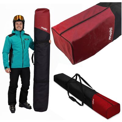 Molti Pokrowiec na narty PN001 200cm czerwony Molti Pokrowiec na narty PN001 200cm czerwony