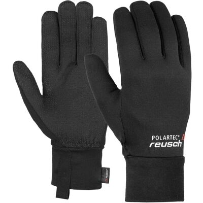 Rękawice Multifunkcyjne Reusch Power Stretch Touch-Tec 7700 Czarny - 9,5 Rękawice Multifunkcyjne Reusch Power Stretch Touch-Tec 7700 Czarny - 9,5