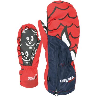 Rękawice Level Gloves Niebieskie Czerwone FiberFill Wodoodporne - Rękawice Rękawice Level Gloves Niebieskie Czerwone FiberFill Wodoodporne - Rękawice