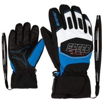 Rękawice Narciarskie Junior Ziener Leedim Blue - 4.5 Rękawice Narciarskie Junior Ziener Leedim Blue - 4.5