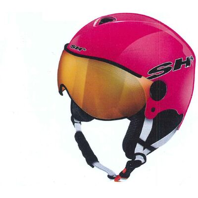 SH+, Kask Narciarski, Pads Junior Visor, purpurowy, Rozmiar 56/58 SH+, Kask Narciarski, Pads Junior Visor, purpurowy, Rozmiar 56/58