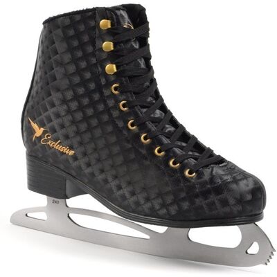 SMJ Sport, Łyżwy figurowe, Exclusive, czarny, rozmiar 36 SMJ Sport, Łyżwy figurowe, Exclusive, czarny, rozmiar 36
