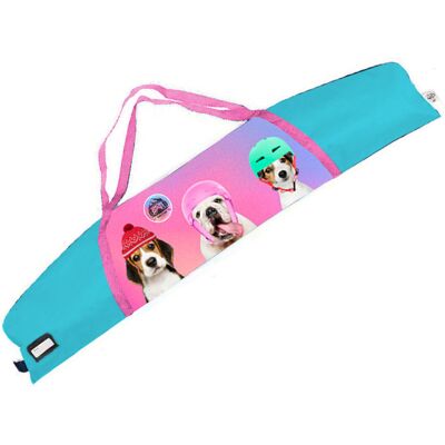 Snowsport, Pokrowiec na narty dla dzieci Ski Bag Dogs 6in1 2022, 123cm Snowsport, Pokrowiec na narty dla dzieci Ski Bag Dogs 6in1 2022, 123cm