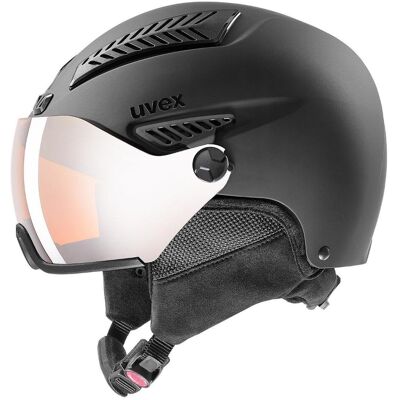 Uvex Kask Narciarski, HLMT 600 Visor 566236, Czarny, Rozmiar 57/59 Uvex Kask Narciarski, HLMT 600 Visor 566236, Czarny, Rozmiar 57/59