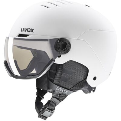 Uvex Kask Narciarski, Wanted Visor Pro Vario 566316, Biały, Rozmiar 58/62 Uvex Kask Narciarski, Wanted Visor Pro Vario 566316, Biały, Rozmiar 58/62