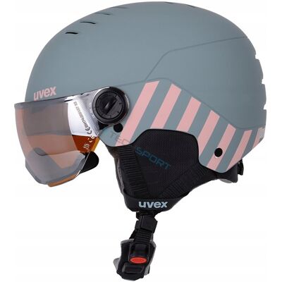 Uvex KASK WYGODNY NARCIARSKI SNOWBOARDOWY Z SZYBĄ GOGLAMI JUNIOR r 54-58cm Uvex KASK WYGODNY NARCIARSKI SNOWBOARDOWY Z SZYBĄ GOGLAMI JUNIOR r 54-58cm