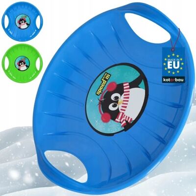 Kotarbau ZESTAW 2X SANKI PLASTIKOWE 60CM ŚLIZG ŚLIZGACZ KOŁO DO ZJEŻDŻANIA PO ŚNIEGU Kotarbau ZESTAW 2X SANKI PLASTIKOWE 60CM ŚLIZG ŚLIZGACZ KOŁO DO ZJEŻDŻANIA PO ŚNIEGU