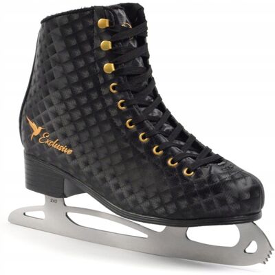 Inny producent Figurowe Łyżwy Damskie Czarne 42 Solidne Do Jazdy Rekreacyjnej Figurówki / Smj Sport Inny producent Figurowe Łyżwy Damskie Czarne 42 Solidne Do Jazdy Rekreacyjnej Figurówki / Smj Sport