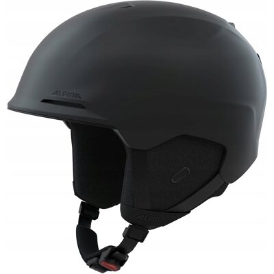 Kask Narciarski Alpina Brix Black Matte 59-63 Cm Kask Narciarski Alpina Brix Black Matte 59-63 Cm