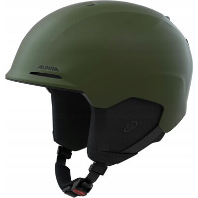 Kask Narciarski Alpina Brix Olive Matt 55-59 Cm Kask Narciarski Alpina Brix Olive Matt 55-59 Cm