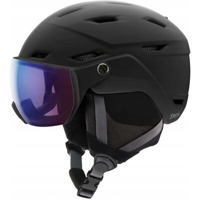 Kask Narciarski Smith Survey Matte Black/rose Flash 55-59 Cm (M) Kask Narciarski Smith Survey Matte Black/rose Flash 55-59 Cm (M)